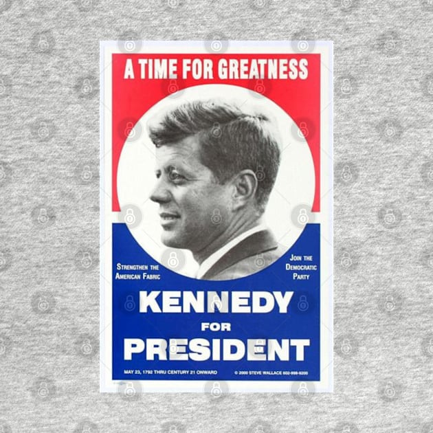 JFK for President 1960 Vintage John F. Kennedy by Matt's Wild Designs